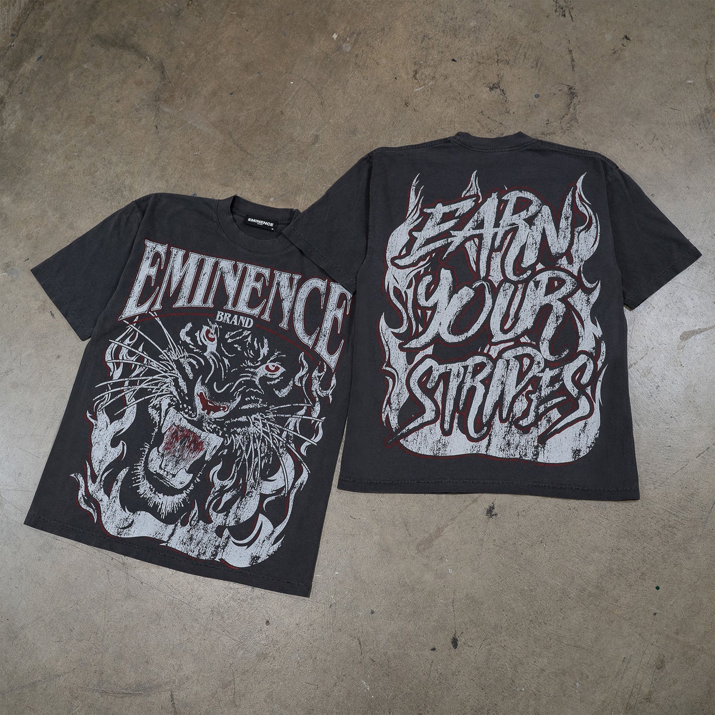 Tiger Tee Vintage Black