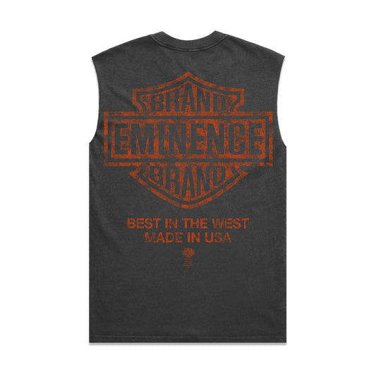 Eagle Muscle Tee Vintage Black